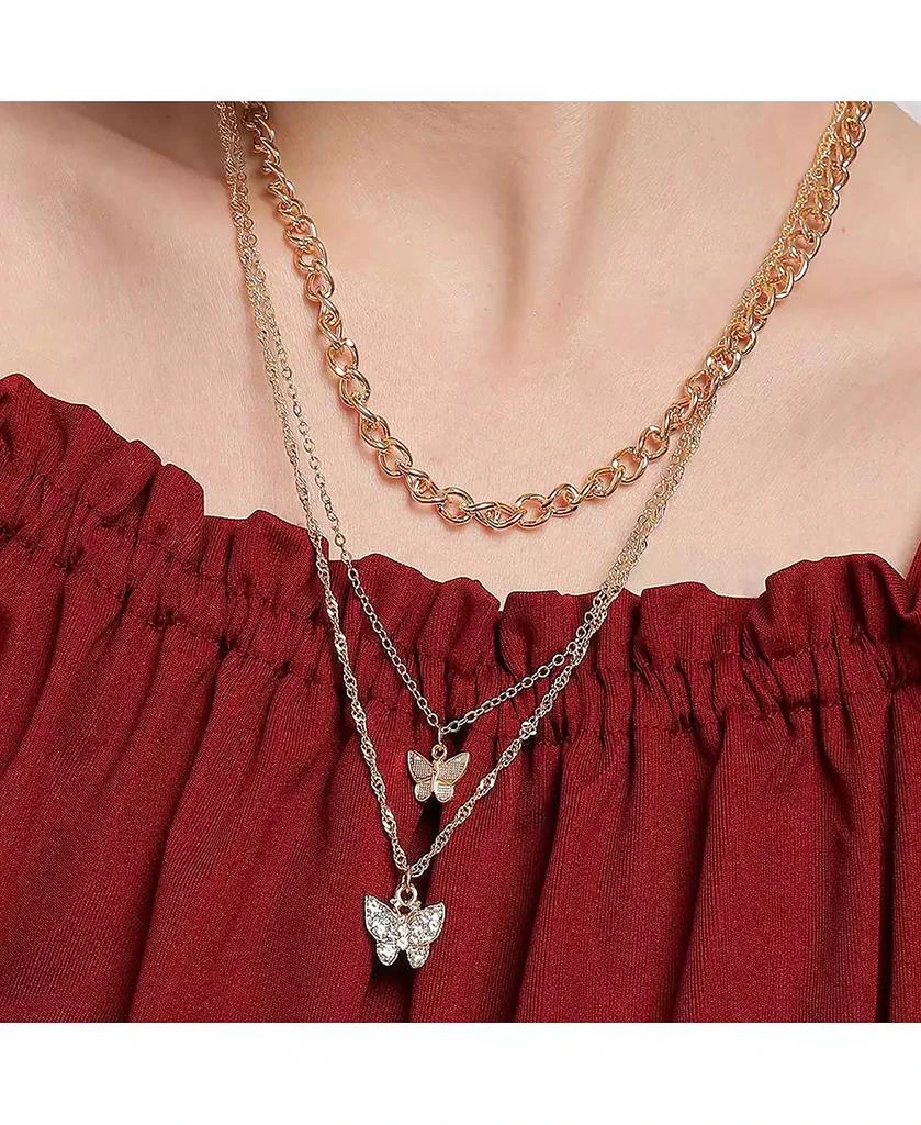 SOHI Women
s Everyday Multi-Layer Necklace 4