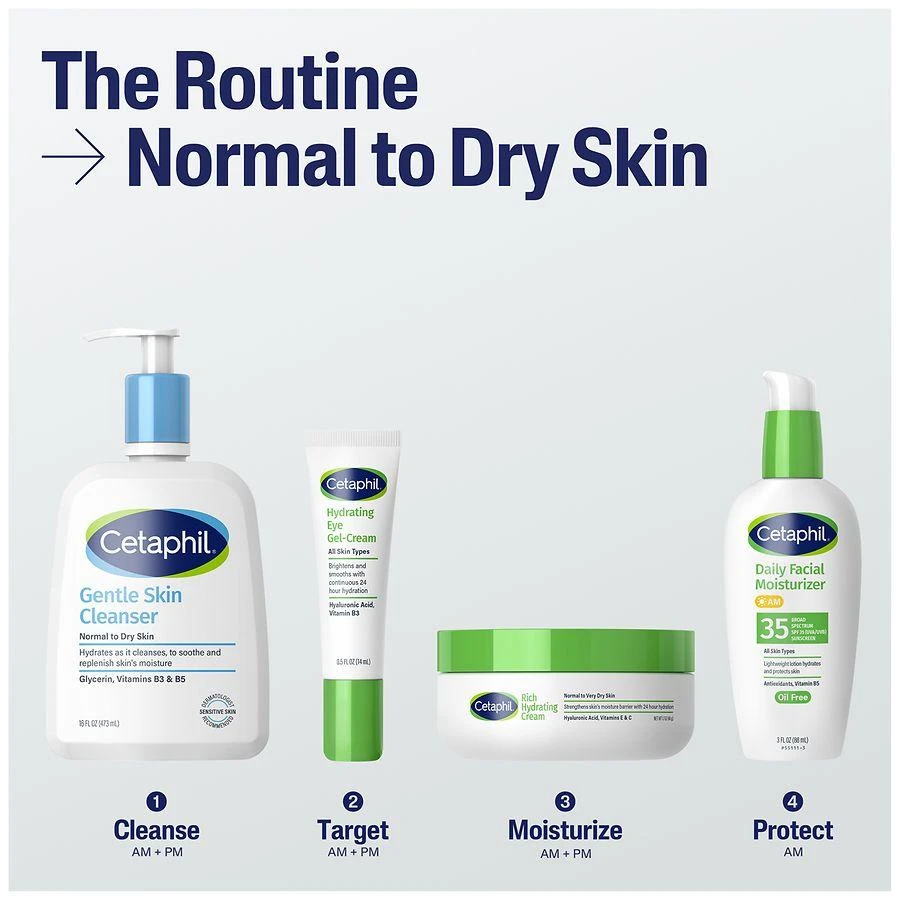Cetaphil Rich Hydrating Cream Unscented 2