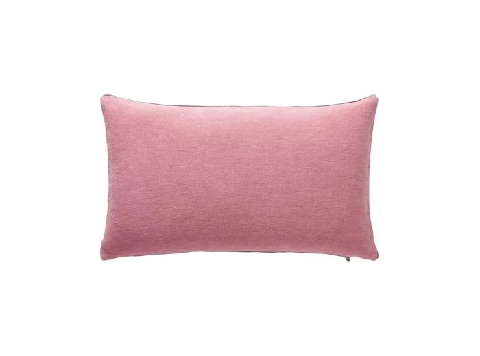 Yves Delorme Yves Delorme - Housse de coussin en lin orange, Pigment 1