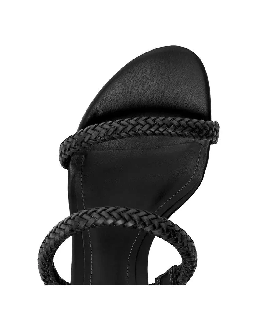 Schutz Women's Taliah Woven Slip-On Dress Sandals 10