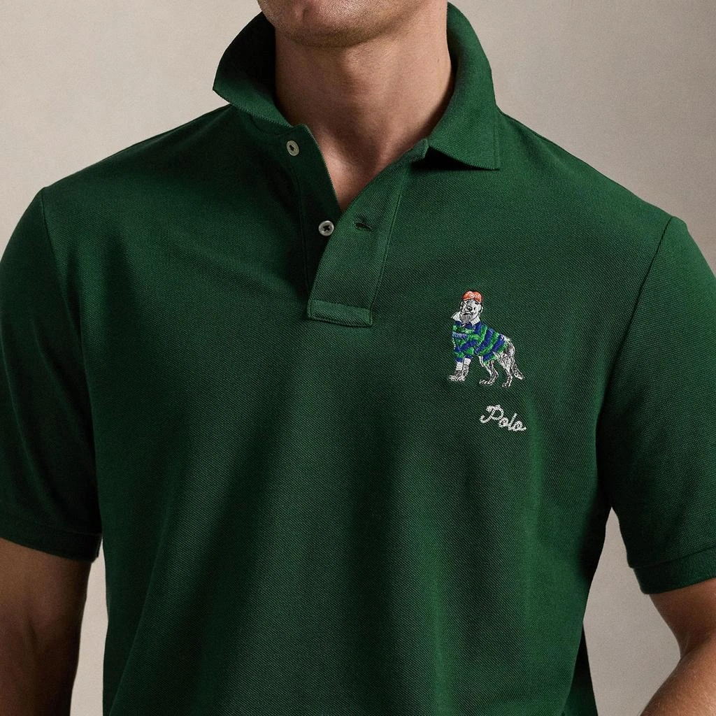 Ralph Lauren Polo Ralph Lauren Motif Cotton-Piqué Polo Shirt 4