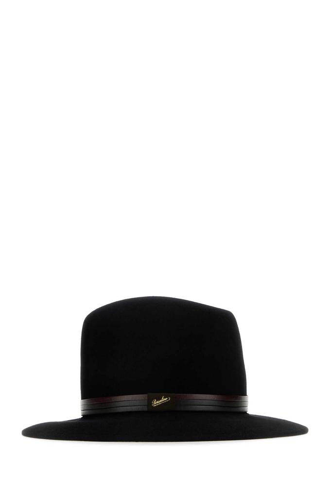 BORSALINO Black Velour Hat