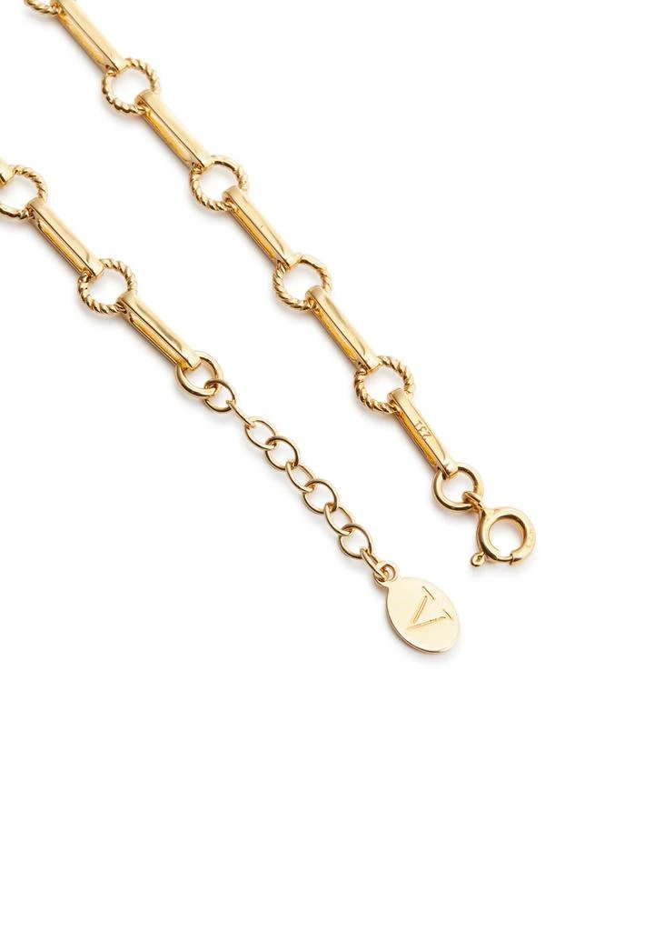 LAURA VANN 18kt gold-plated chain bracelet 3
