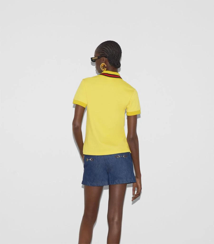 Gucci Cotton-Blend Polo Shirt 3