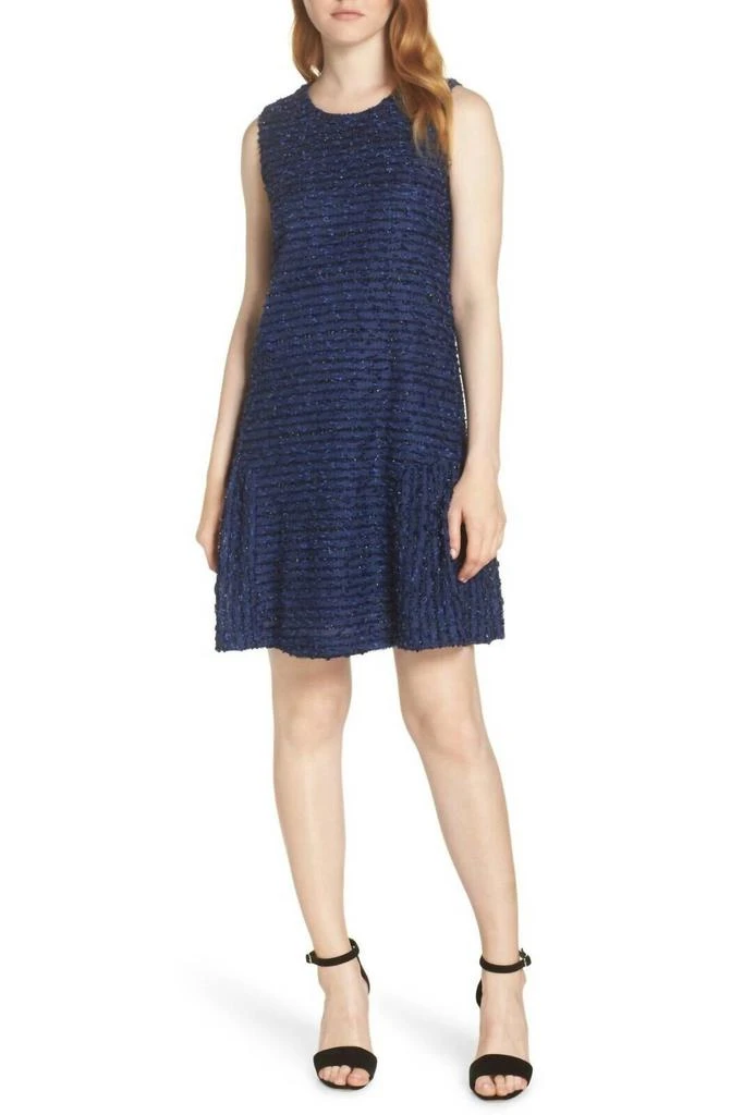 Chelsea28 Chelsea28 - Sparkle Sleeveless Above Knee Ruffle Hem Dress 1