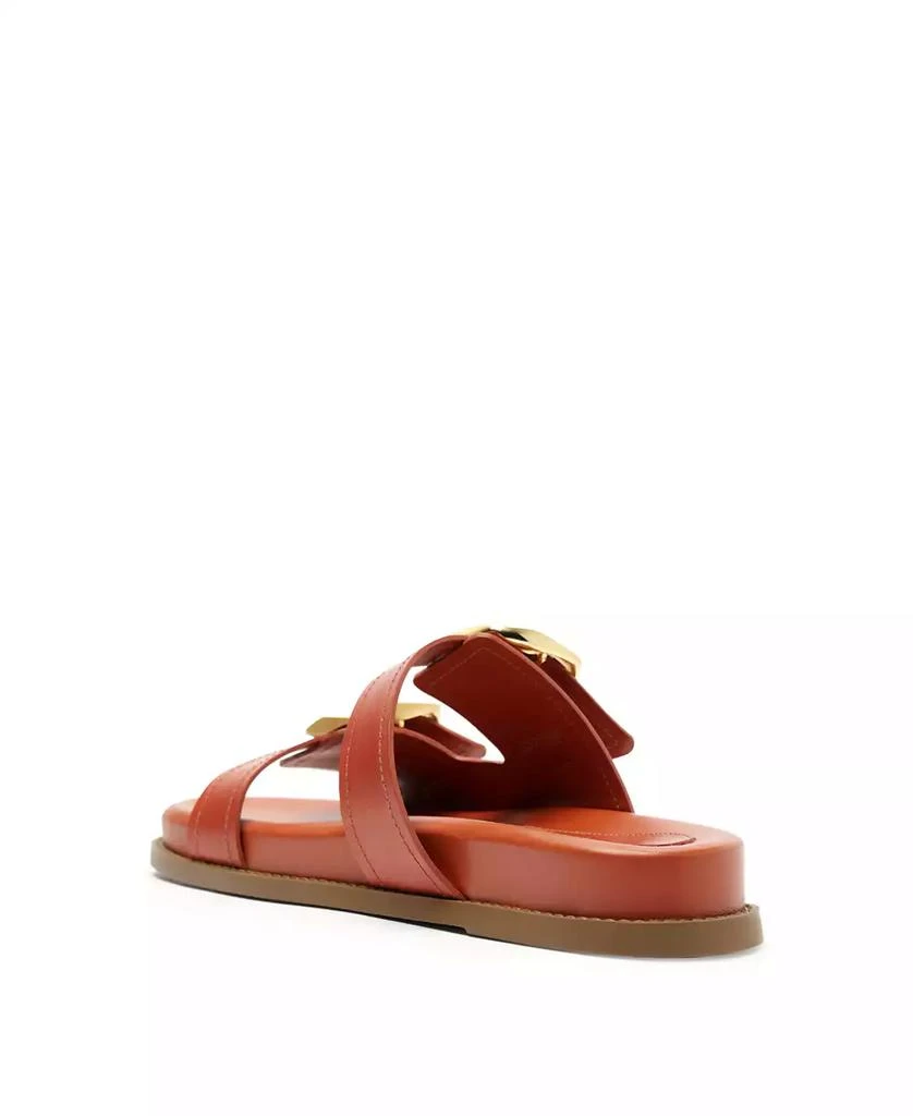 Schutz Women's Olga Sporty Round Toe Flat Sandals 6