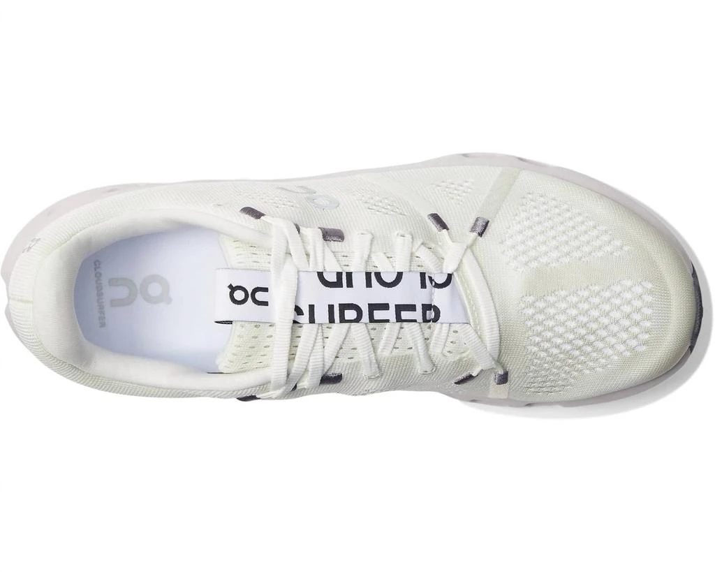 ON RUNNING Men's Cloudsurfer Running Shoes In White/frost 2