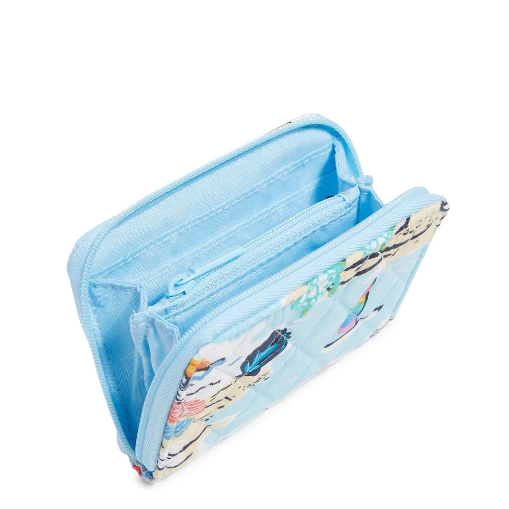 Shop Outlet Cotton Small Zip-Around Wallet on Sale at BeyondStyle