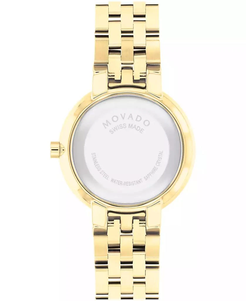 Movado Women's Museum Classic Swiss Quartz Yellow PVD Watch 30mm 3
