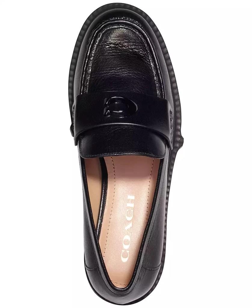 Coach Women's Leah Platform Lug Sole Loafers 4