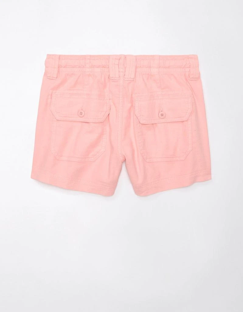 American Eagle Outfitters AE Dreamy Drape Linen-Blend Carpenter Short 2
