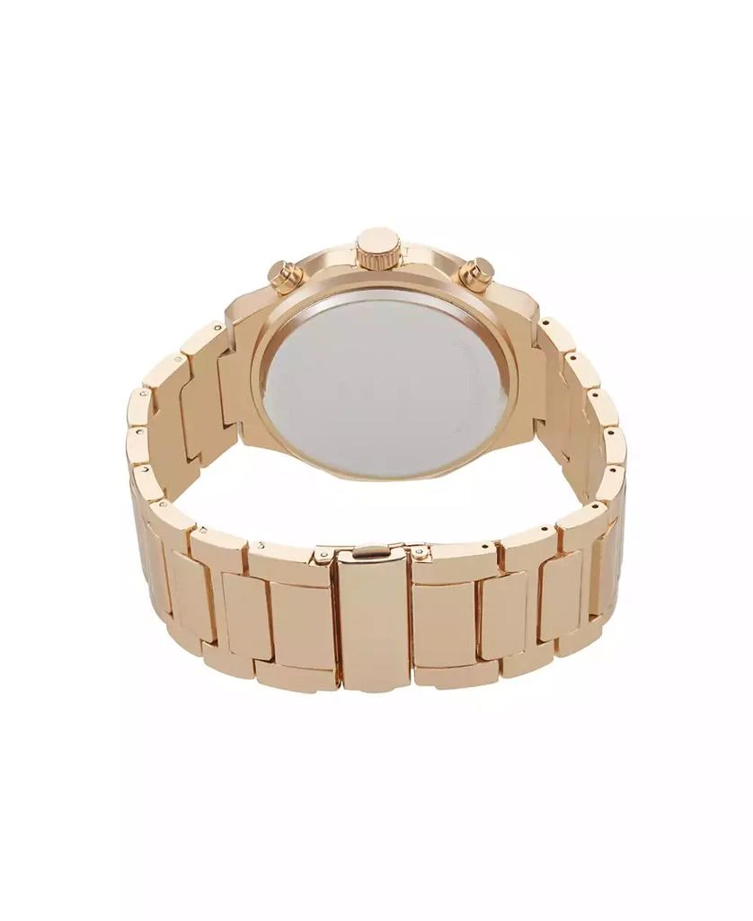 Ed Hardy Men's Brushed Gold-Tone Metal Bracelet Watch 3
