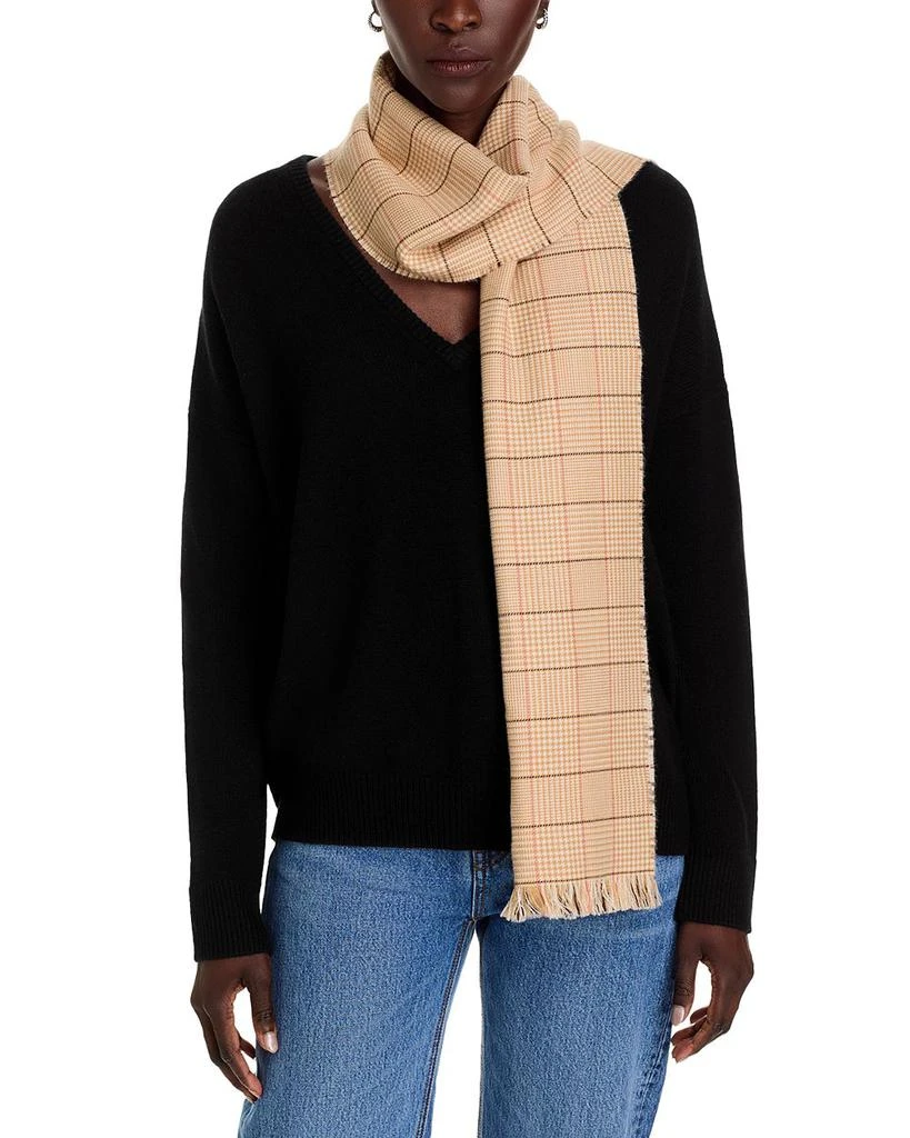 Burberry Reversible Tiny Check Scarf 1