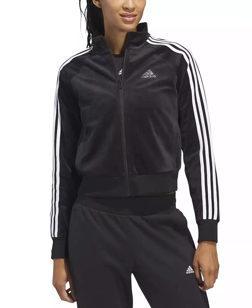 Adidas Women's Y2K Velour Glam Jacket 1