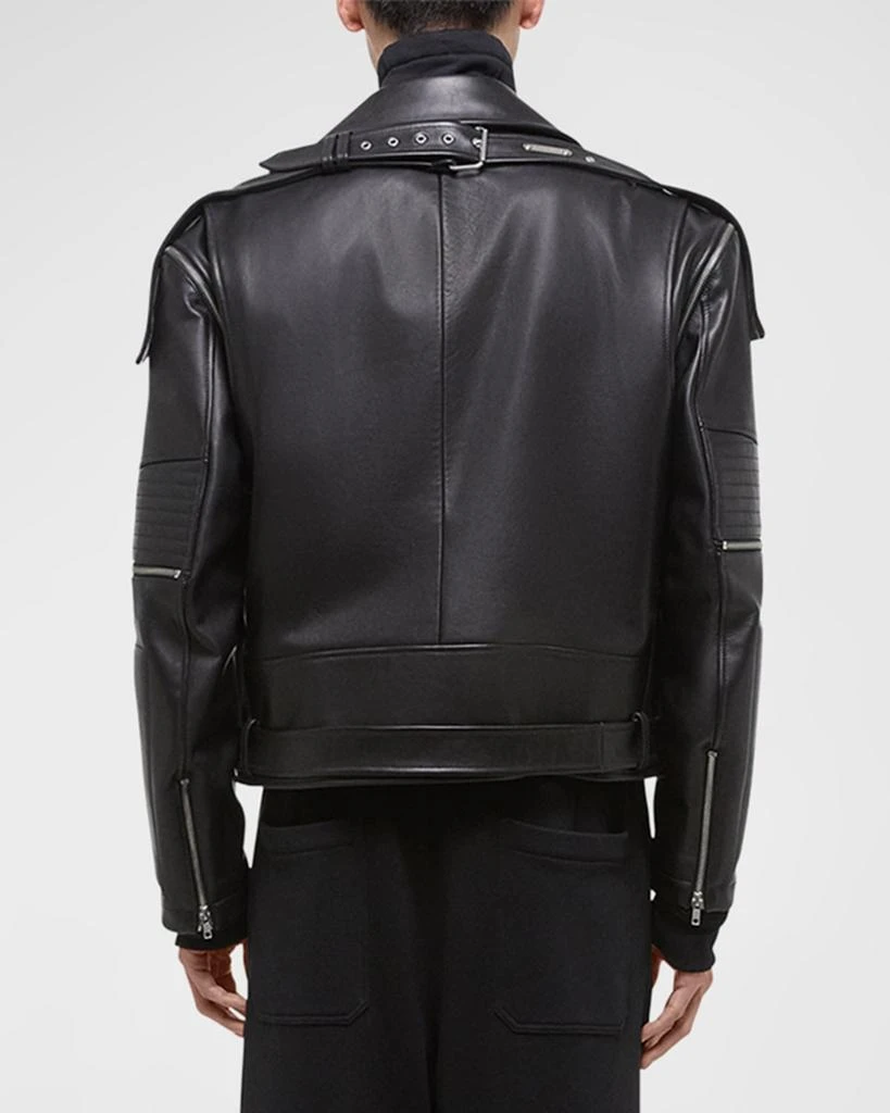 Helmut Lang Men's Astro Leather Biker Jacket 6