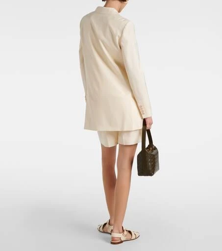 Max Mara Double-breasted virgin wool blazer 3