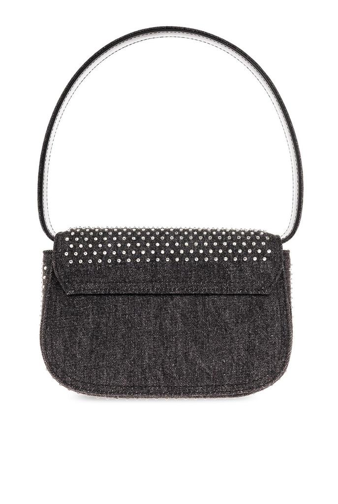 Diesel Diesel 1 Dr Embellished Denim Shoulder Bag