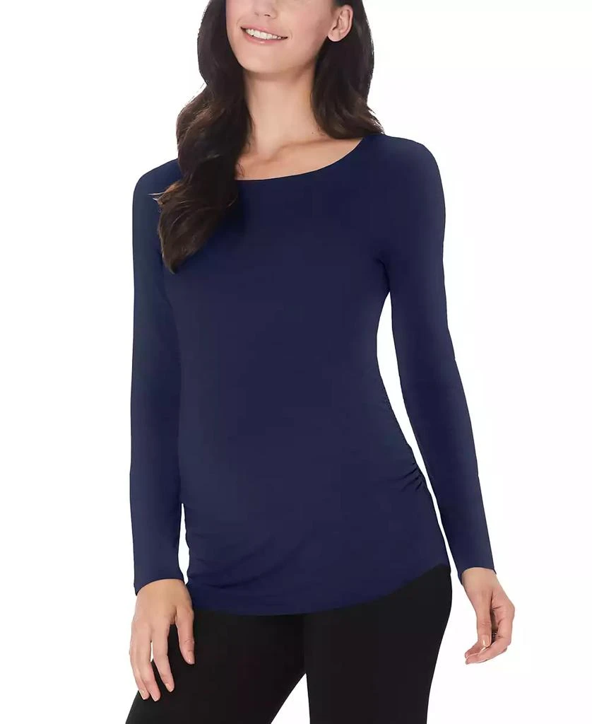 Cuddl Duds Cuddle Duds Women's Softwear Long-Sleeve Maternity Top 1