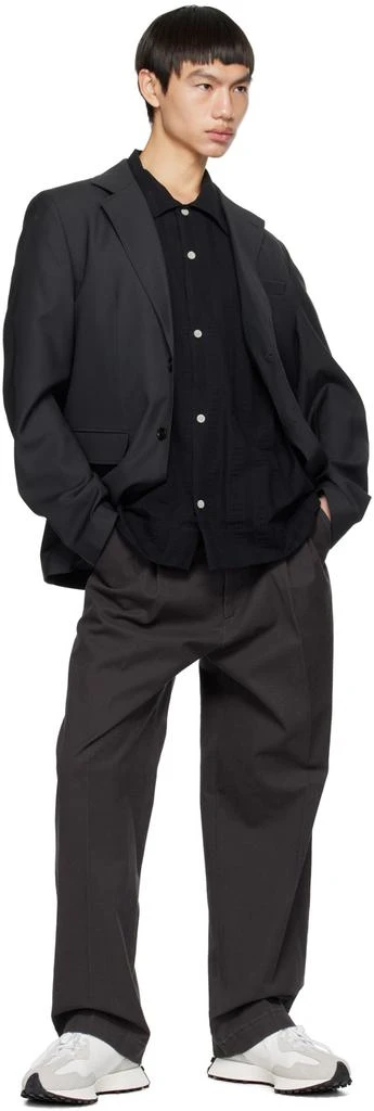 mfpen Black Tropical Wool Blazer 4