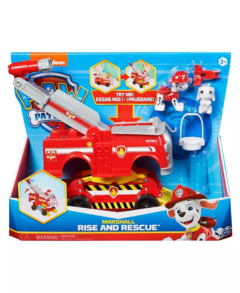 Paw Patrol Marshall Rise and Rescue Changing Toy Car with Action Figures a