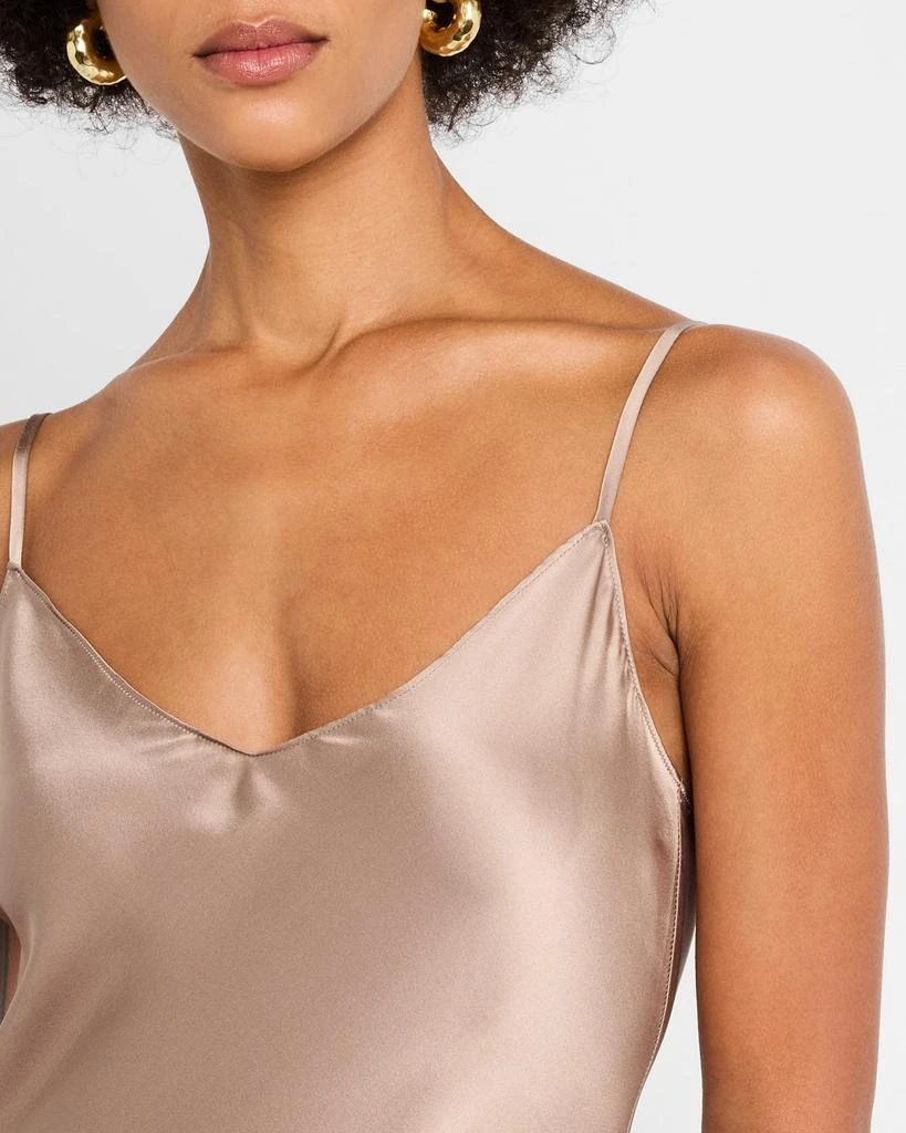 Sablyn Bias-Cut Silk Midi Dress 5