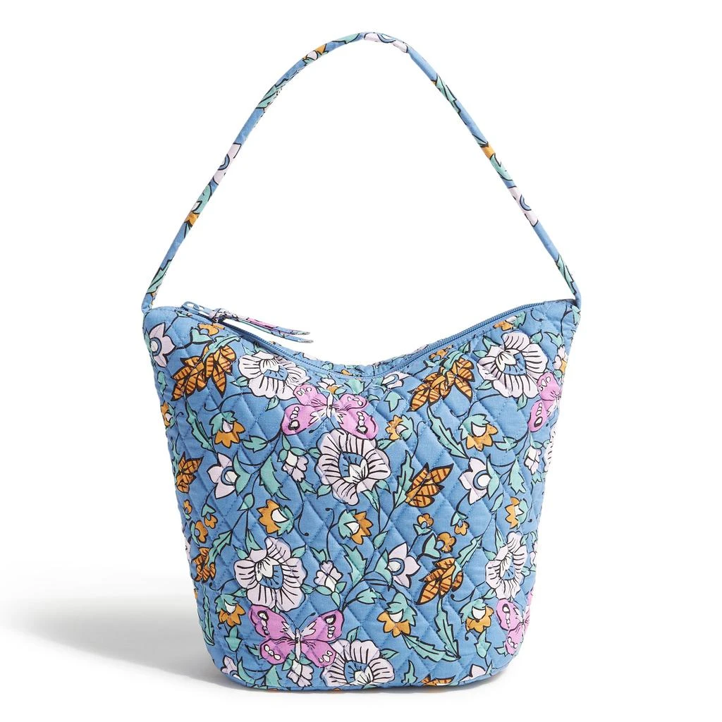 Vera Bradley Outlet Cotton Slouchy Bucket Shoulder Bag 1