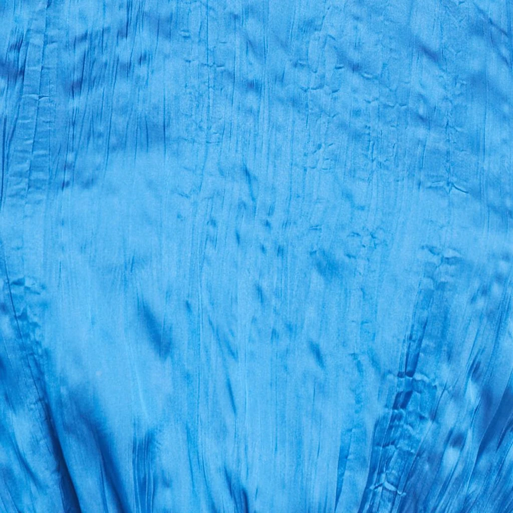 Maje Maje Blue Crepe Lace Trimmed Top and Skirt Set M/S 3