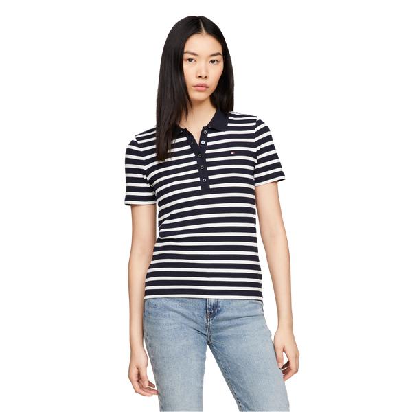 Tommy Hilfiger Striped cotton polo shirt