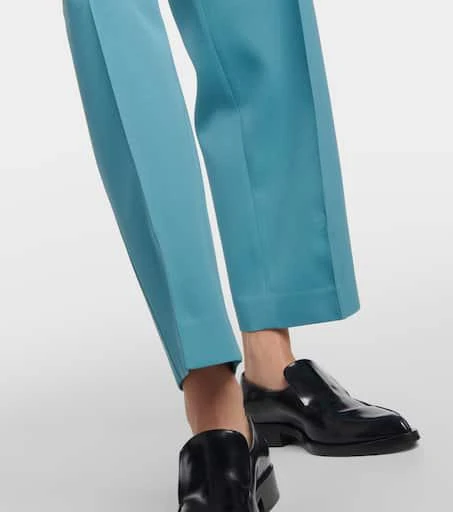 Jil Sander Pleated wool wide-leg pants 5