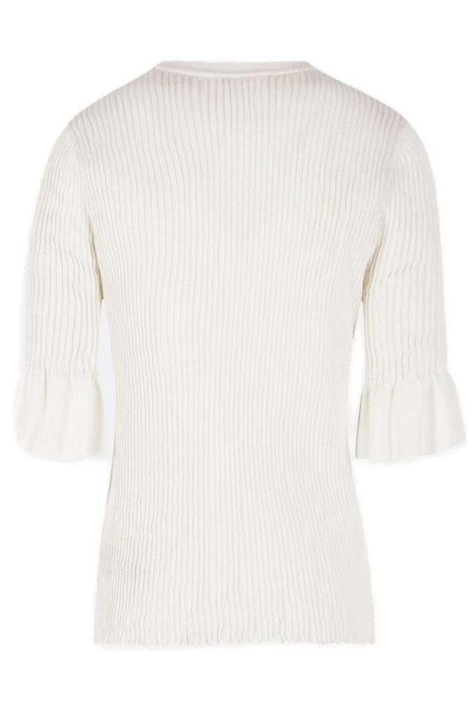 Jil Sander Jil Sander Smocked Ribbed Top 2