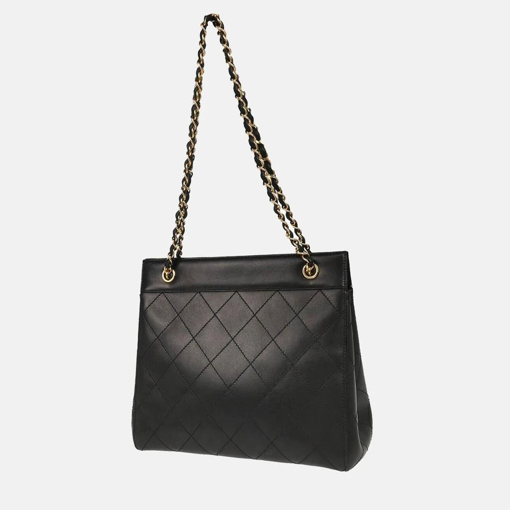 Chanel Chanel Black Calfskin Tote Bag 2