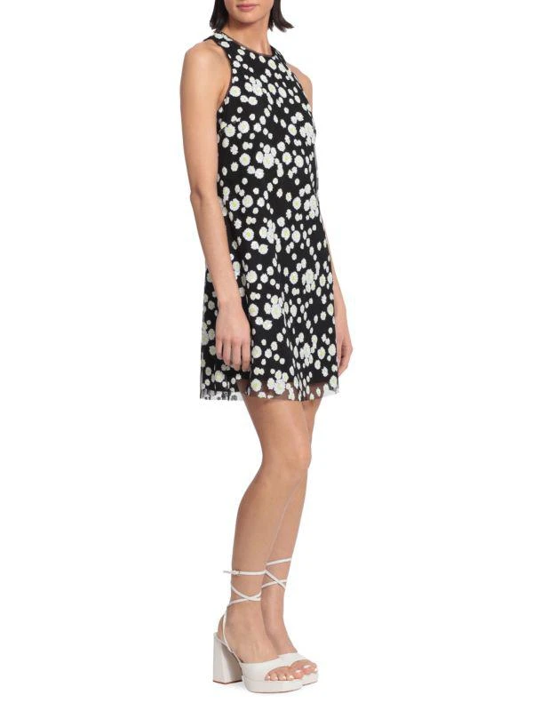 Donna Morgan Floral Sequin Mini Dress 3