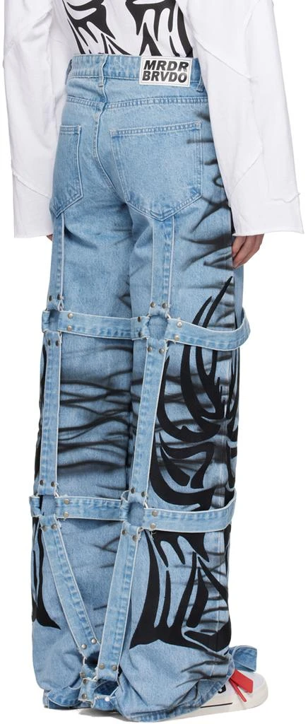 Who Decides War Blue Bondage Jeans 3
