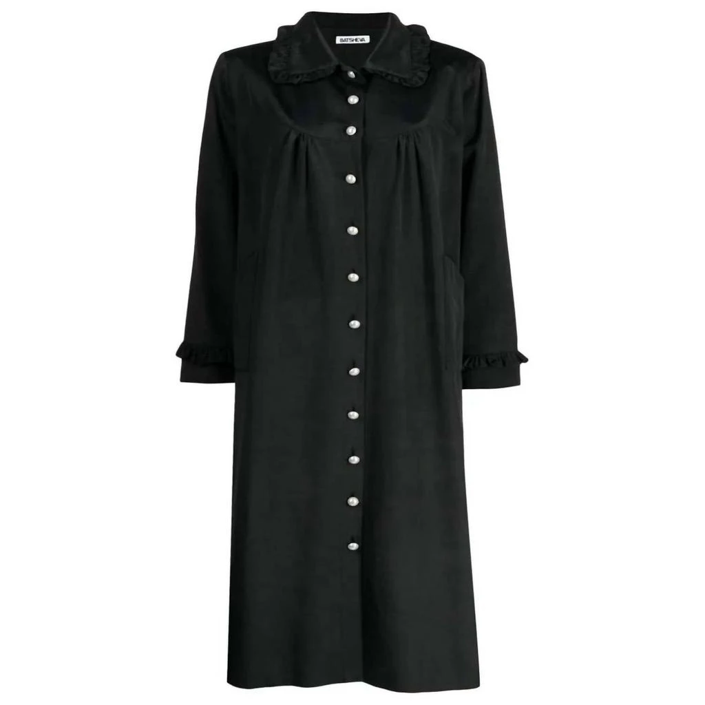 BATSHEVA Batsheva - Ruffle House Coat 4