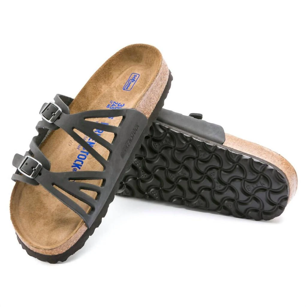 Birkenstock Birkenstock - Women's Granada Soft Footbed Oiled Leather Sandals 2