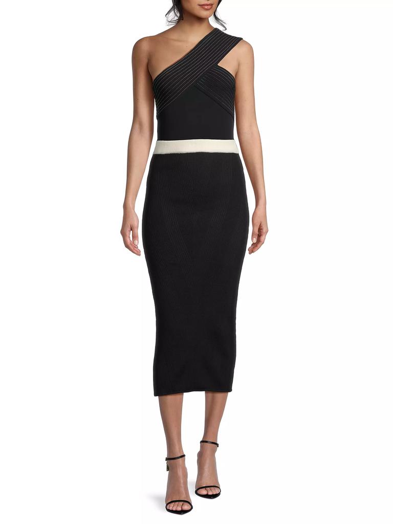 Victor Glemaud One-Shoulder Bodysuit