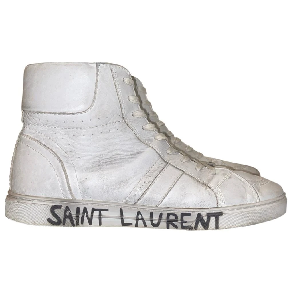 Yves Saint Laurent Saint Laurent Joe leather high trainers 1