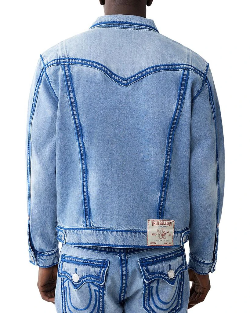 True Religion Jimmy Regular Fit Rope Stitch Jean Jacket 2