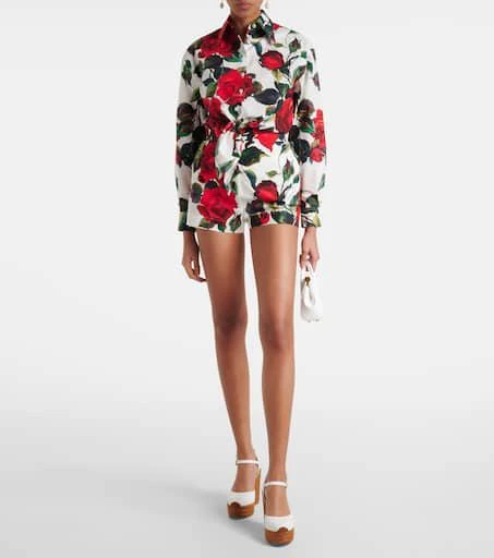Dolce 
Gabbana Floral cotton shorts 2