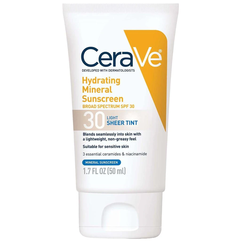 CeraVe CeraVe Hydrating Mineral Tinted Sunscreen SPF 30