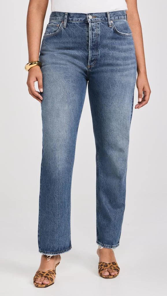 AGOLDE 90s Pinch Waist: High Rise Straight Jeans 10