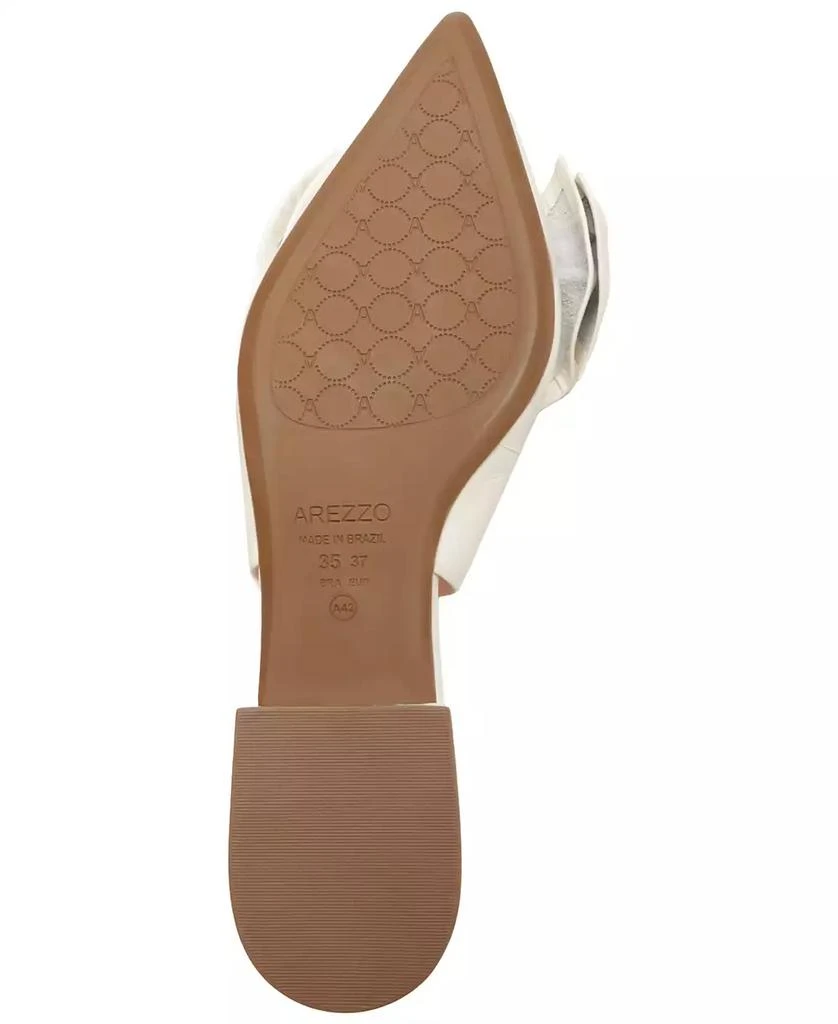 Arezzo Women's Mother of Pearl Ballet Flats 5