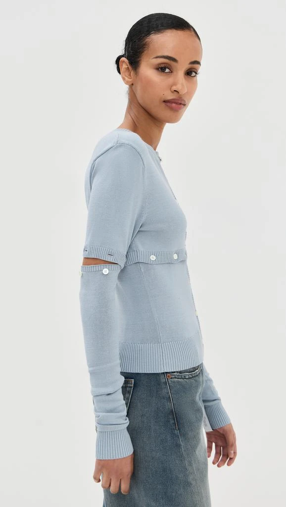 Rokh Multi Button Layer Effect Cardigan 3