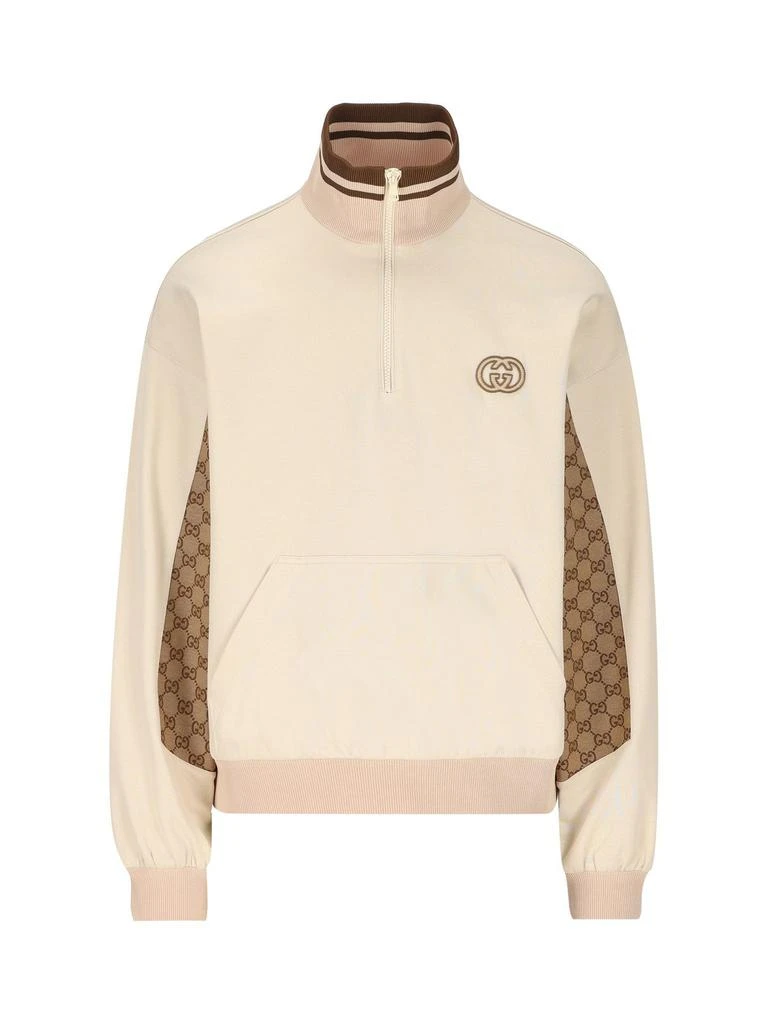 Gucci Gucci Technical Jersey Half Zip Jacket 1