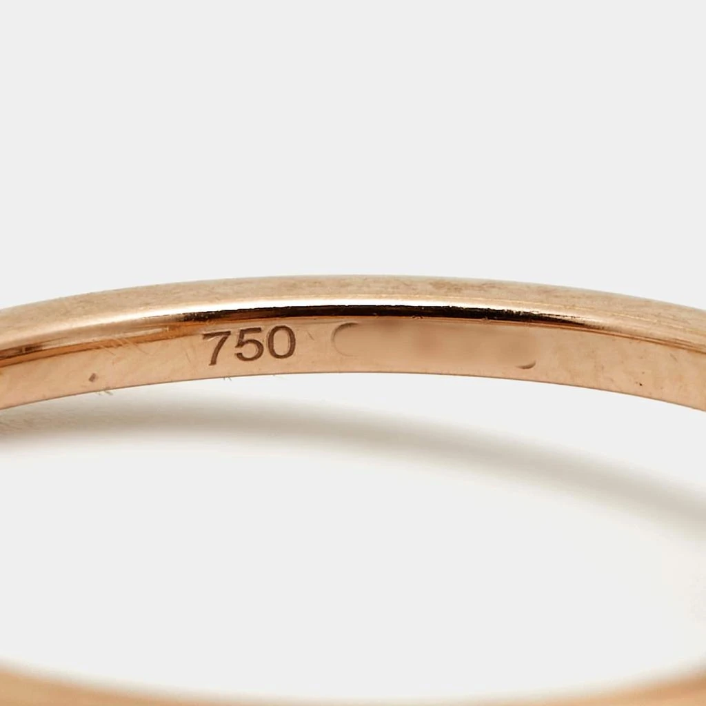 Messika Messika by Gigi Hadid Move Addiction Diamond 18k Rose Gold Ring Size 52 5