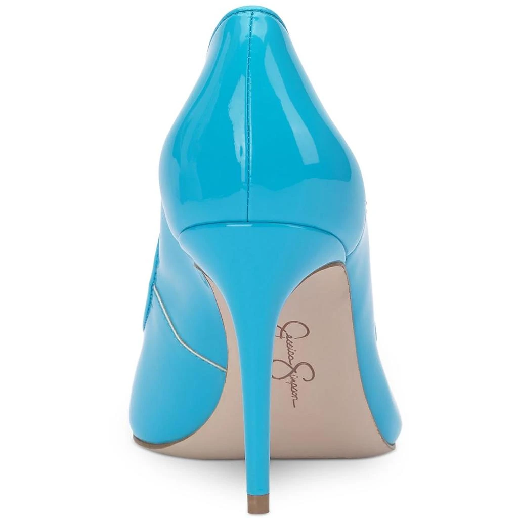 Jessica Simpson Setria Womens Pull-on Faux Leather Pumps 5