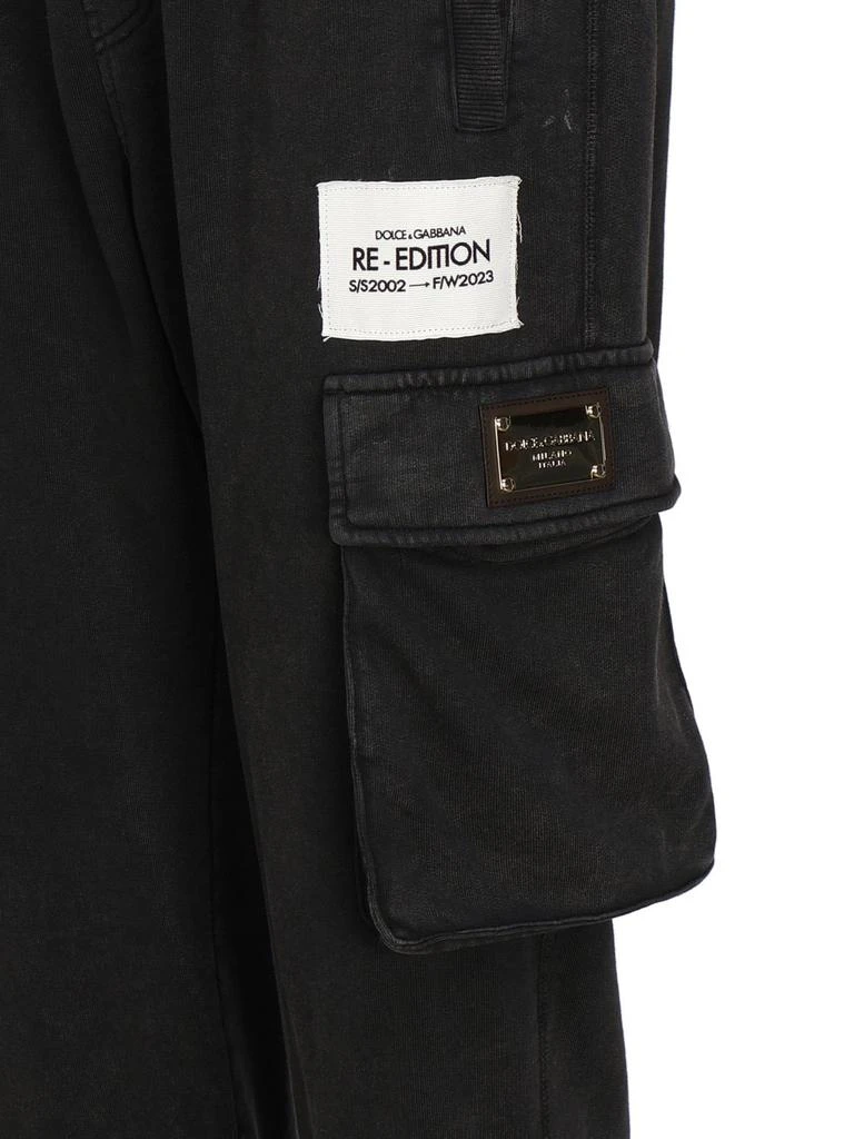 Dolce & Gabbana Dolce & Gabbana Logo Plaque Cargo Pants 3