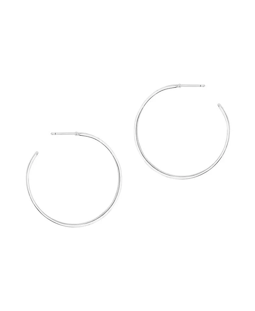 And Now This Two Tone C Hoop Earring 2