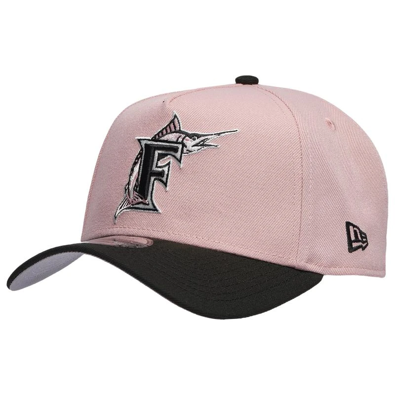 New Era New Era Miami Marlins	 9FORTY A-Frame		 Cap - Men's 1