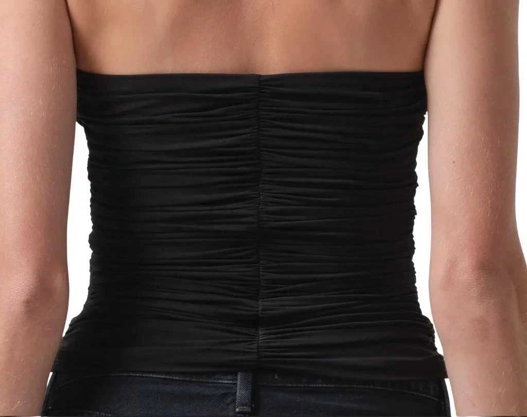 AGOLDE Tonia Tube Top In Black 2